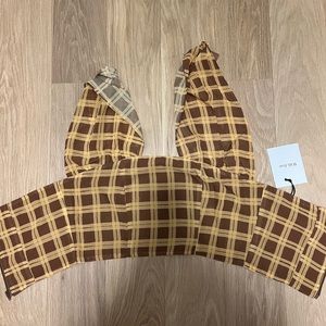 with jean tulip top size small